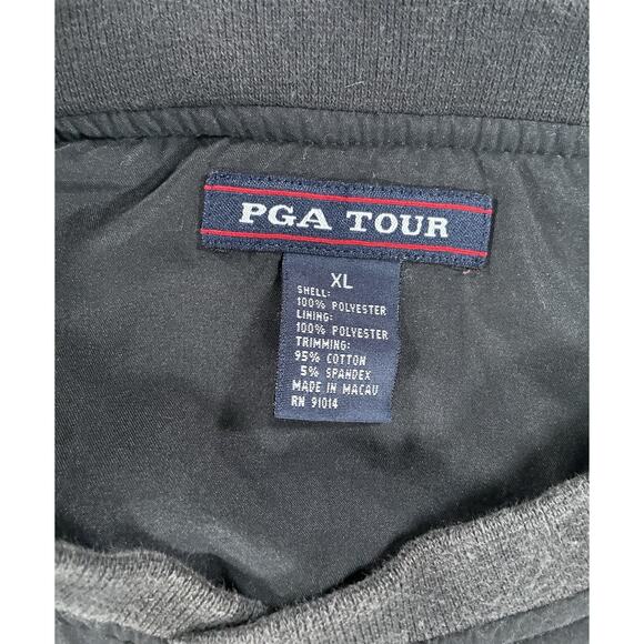 VTG PGA Tour Senior Championship Gaillardia Pullover Windbreaker Jacket XL Black - Picture 3 of 9